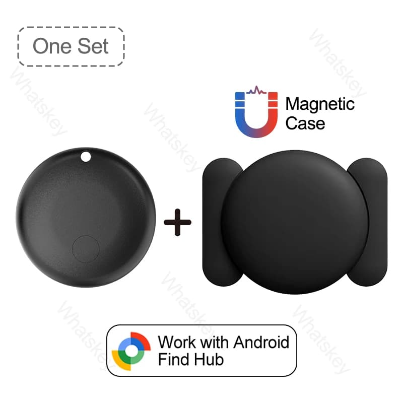 4PCS Security Tracker Android Anti Loss Smart Tag via Google's Find Hub Navigation Finder Locator for Xiaomi Samsung Pixel Vivo