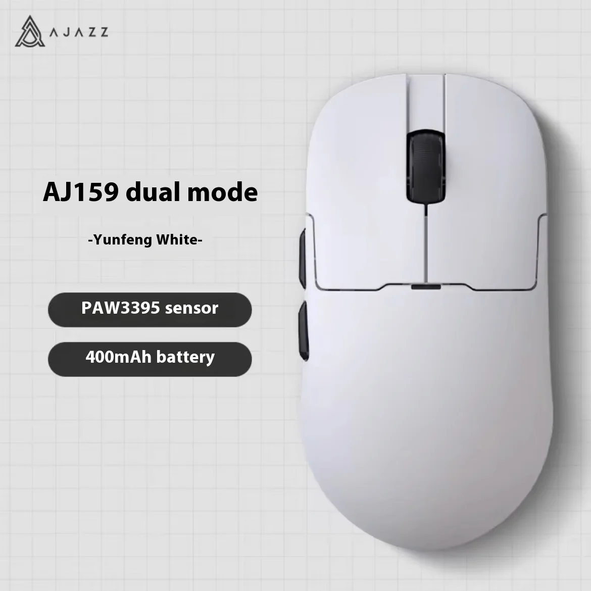 AJAZZ AJ159/AJ159 NL P/AJ159 NL/AJ159P APEX 2.4G USB Wireless Mouse Bluetooth 2.4G Gaming Mouse 26000 DPI