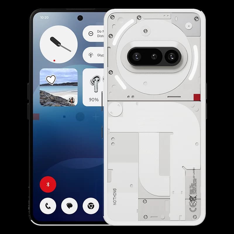 Nothing Phone (3a), Cell Phone with Essential Space, 50 MP Main Camera, 32 MP Front Camera, 6.77 ''Flexible FHD + AMOLED Display