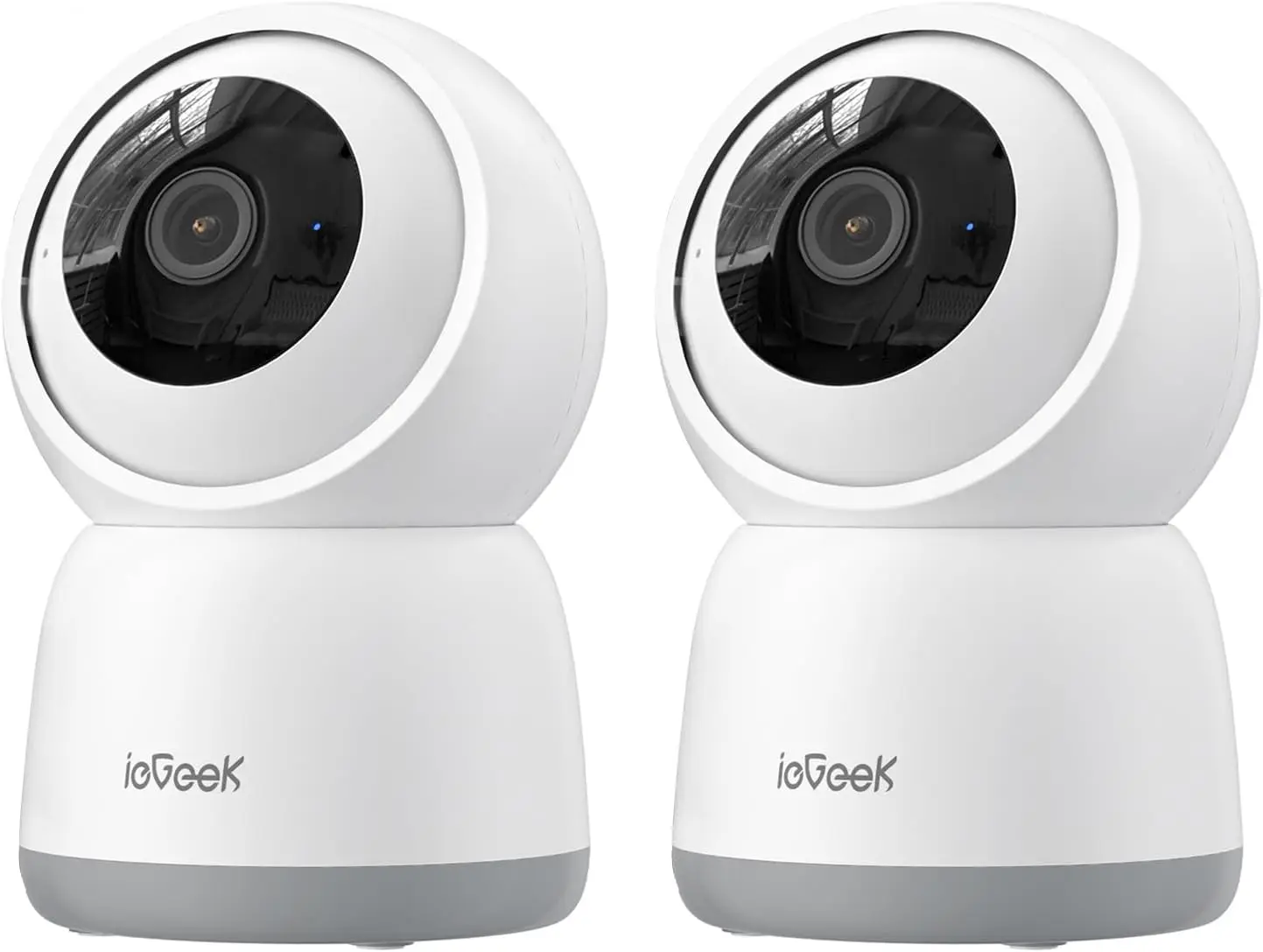 ieGeek 5MP Plug-in Indoor  5G/2.4GHz WiFi Cameras for Home Security , Pan/Tilt Pet Camera for Baby Monitor With Motion Detection