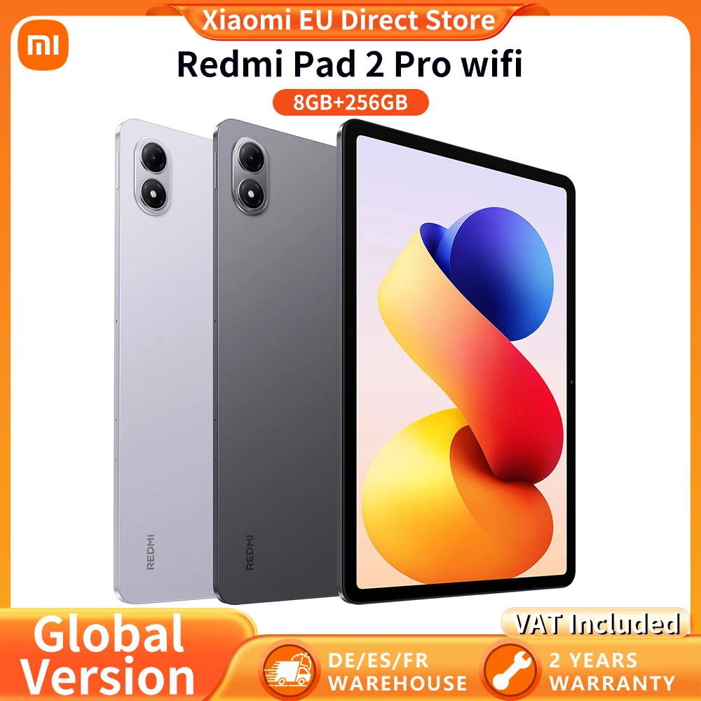 Xiaomi Redmi Pad 2 Pro Tablet PC WIFI 6GB/128GB 8GB/256GB 12.2" 2.5K Display 12000mAh Battery