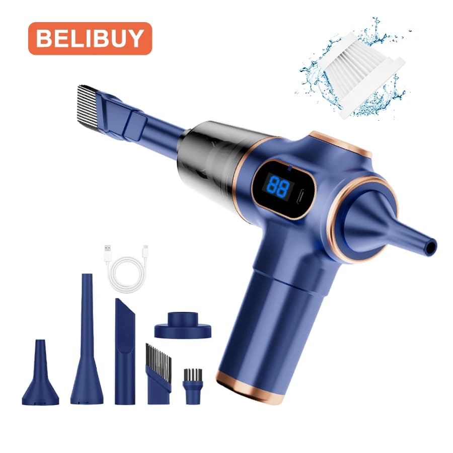 ABS Wireless Car Vacuum Cleaner - Household Appliance - Sofa - Office - High Power - Household Cleaning Machine - Carpet Cleaner