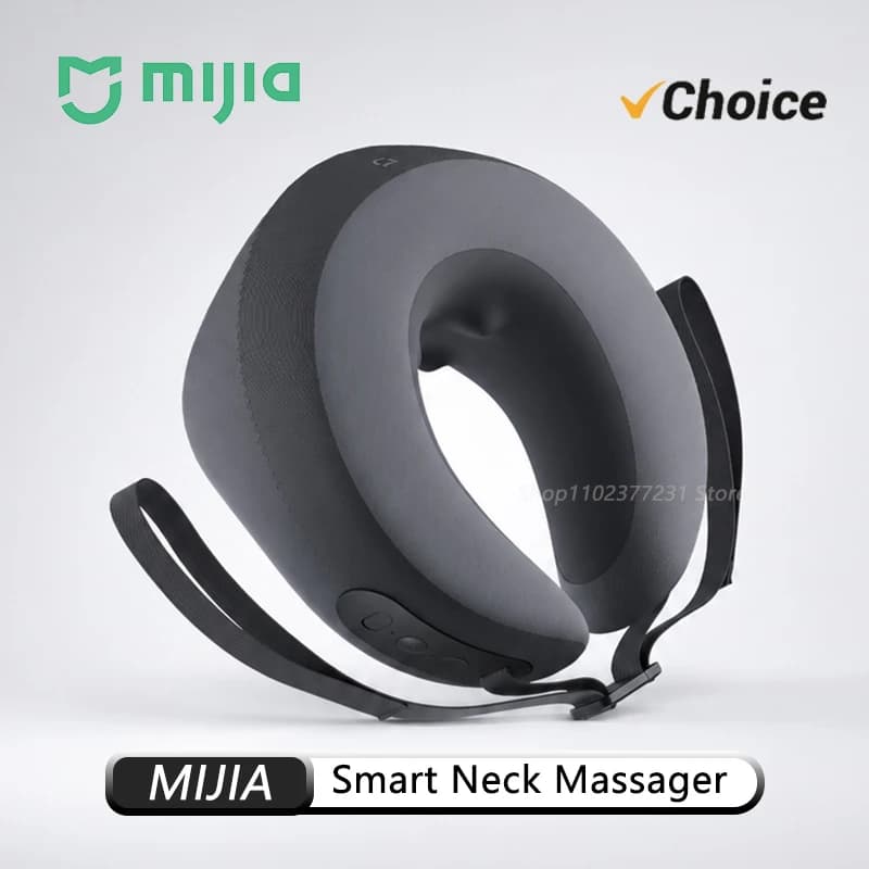 NEW MIJIA Smart Neck Massager Bluetooth Mi Home App Control with Custom Massage Modes NFC Access and USB-C Charging for Home -CN