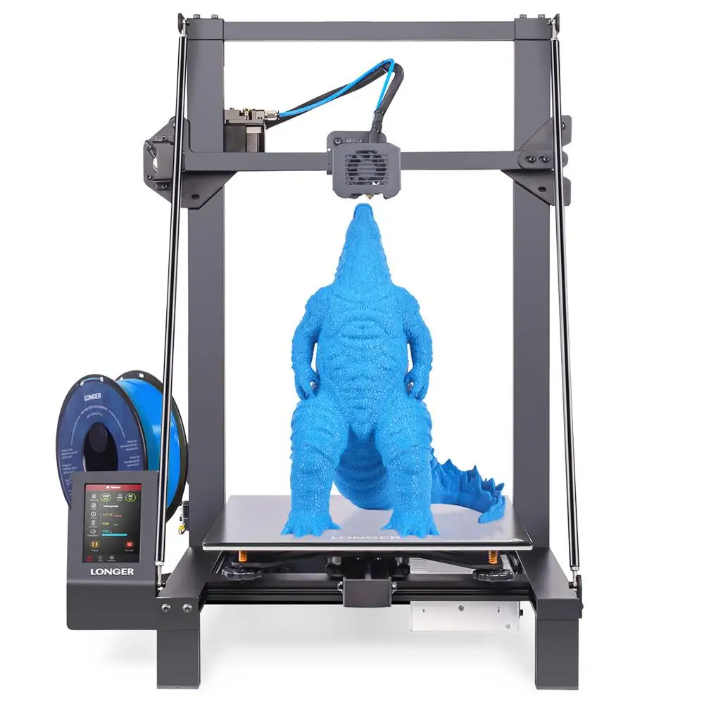 Longer LK5 Pro 3D Printer 90% Pre-Assembled Triangle Design 3Kits TMC2208 Chipsets Silent Motherboard 300 X 300 X 400mm