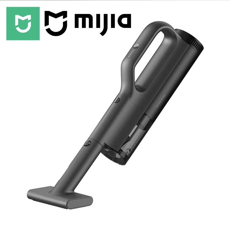 XIAOMI Mijia Car Vacuum Cleaner 21kPa Suction Type-C Charging 5-Stage Filtration 2400mAh Home Wireless Vacuum Cleaners Washable