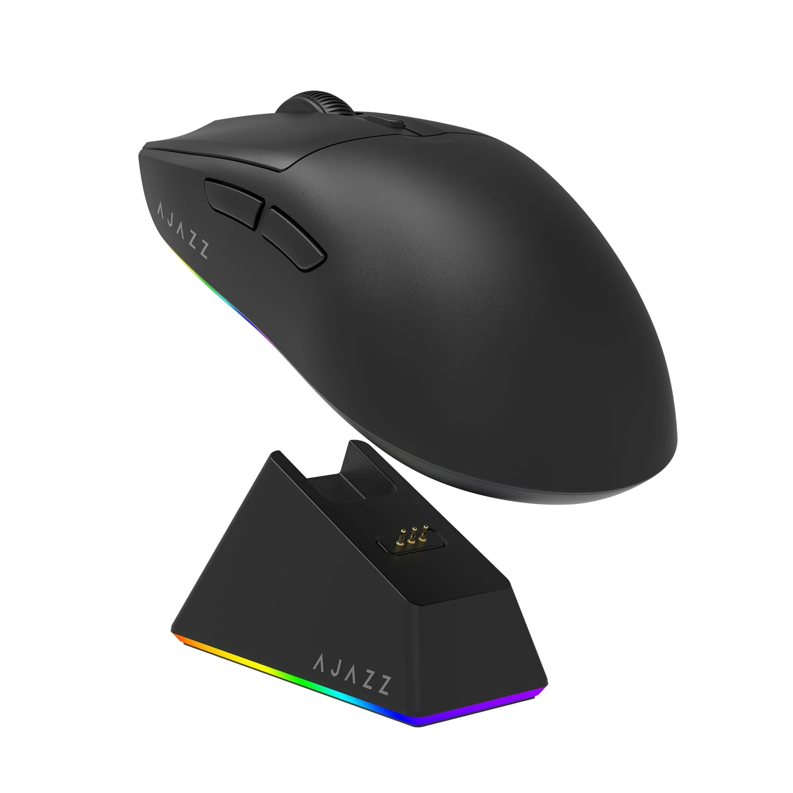 Ajazz Aj139 V2 Mc Gaming Mouse with Magnetic Paw3311 Wireless Rgb Charging Base, 24000 Dpi Bluetooth/Wired Mice Pc Gamer
