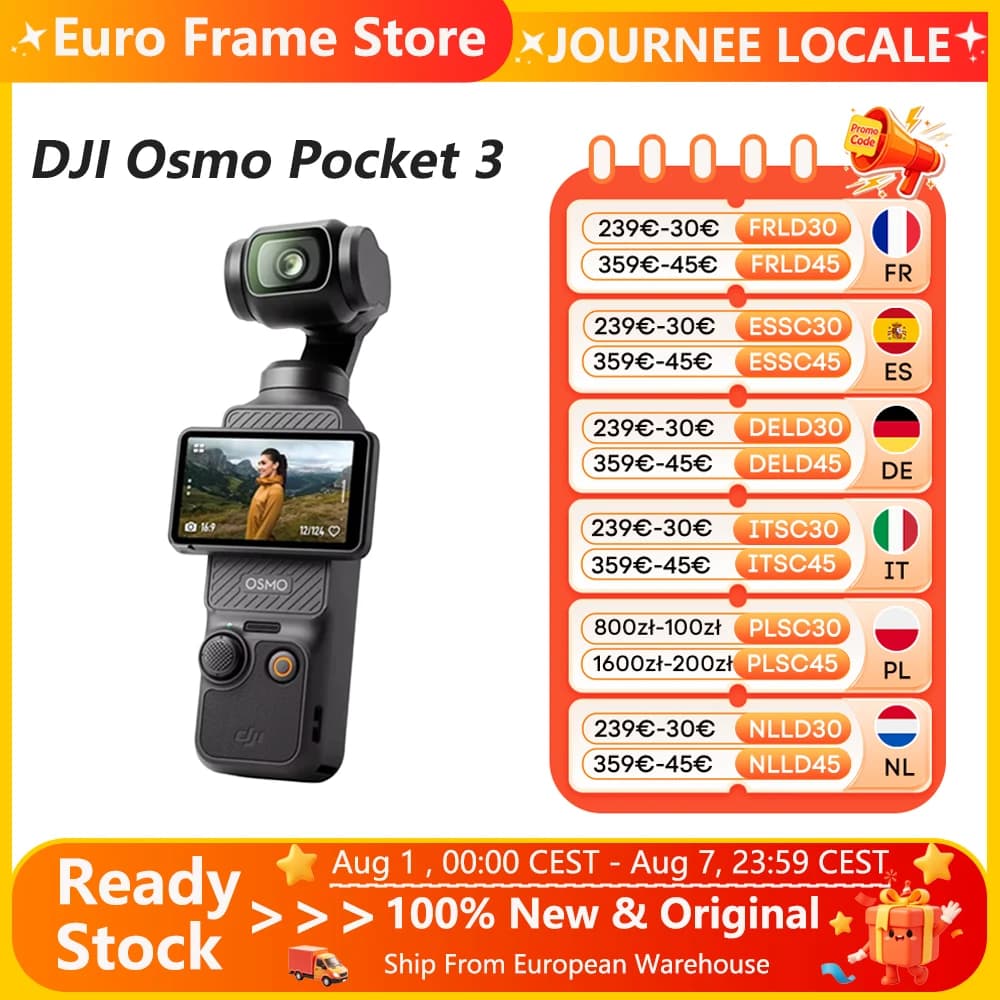 DJI Osmo Pocket 3 Power 1-Inch sense 4K/120fps 2-Inch Rotatable touchdisplay DJI Osmo Pocket 3