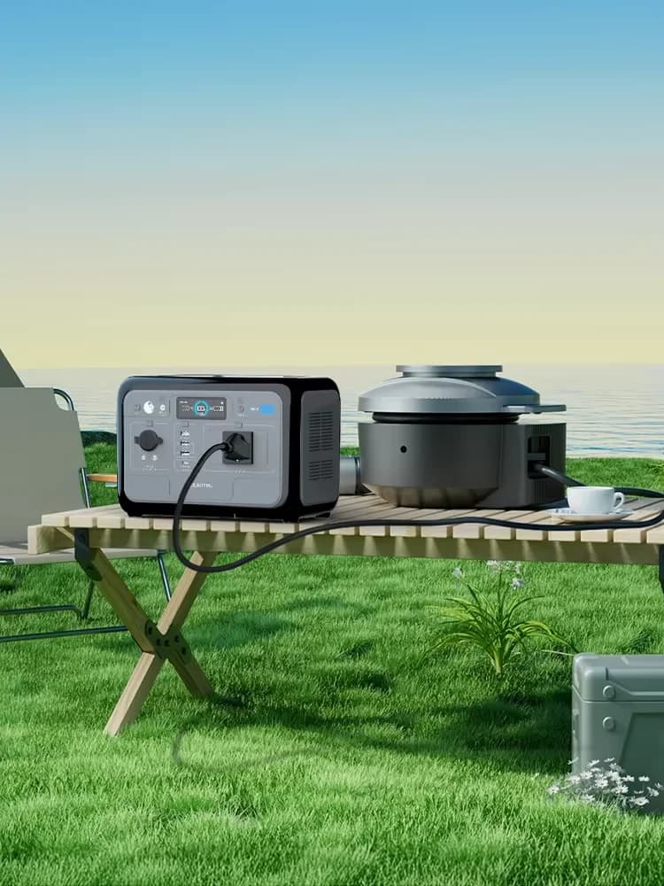 OUKITEL P800E Portable Power Station 800W Solar Generator 512Wh Lifepo4 Battery Home Backup Outdoor Camping Mobile Power