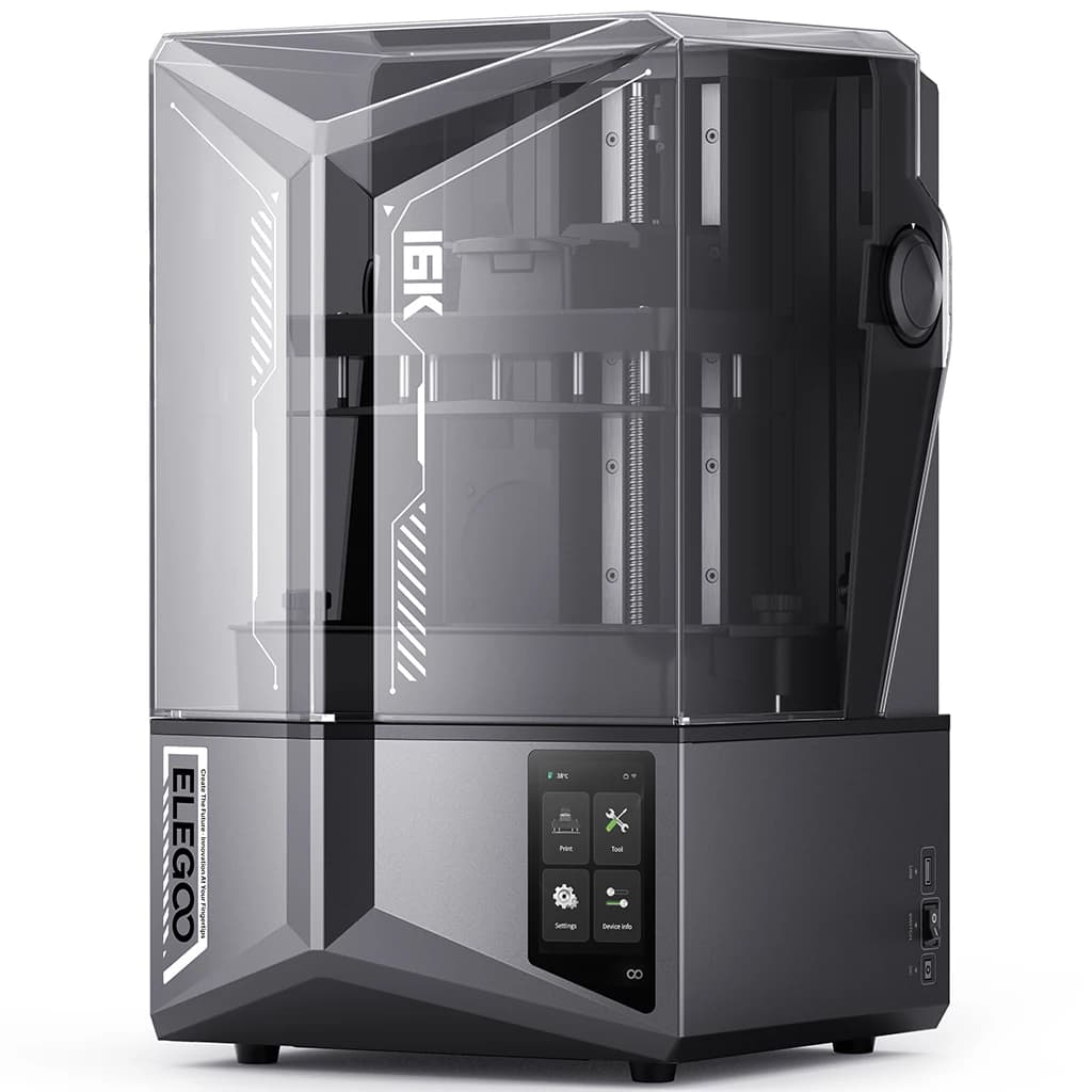 ELEGOO SATURN 4 ULTRA 16K Resin 3D Printer with AI Print Monitoring and up to 150mm/h High Speed Printing Size 212x118x220mm