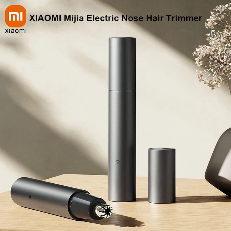 New Mijia Electric Nose Hair Trimmer Nose Hair Portable Rechargeable Nose Hair Trimmer Mini Trimmer Nostril Cleaner CN