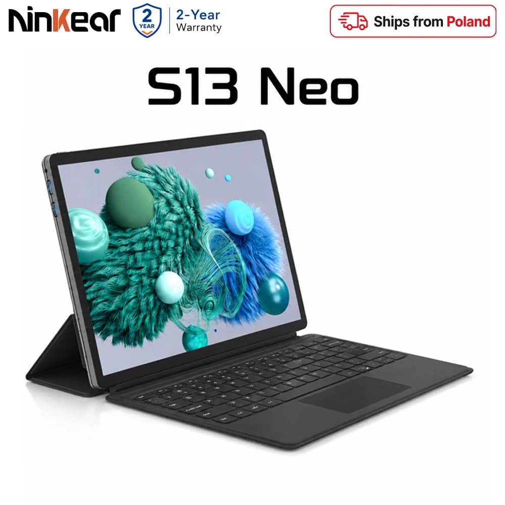 Ninkear S13 2 in 1 Laptop Intel Processor N150 12Gb Ram 512Gb Ssd 13 Inch 3K Touchscreen Windows 11 Tablet Pc Detachable Keyboard Lightweight Notebook Computer