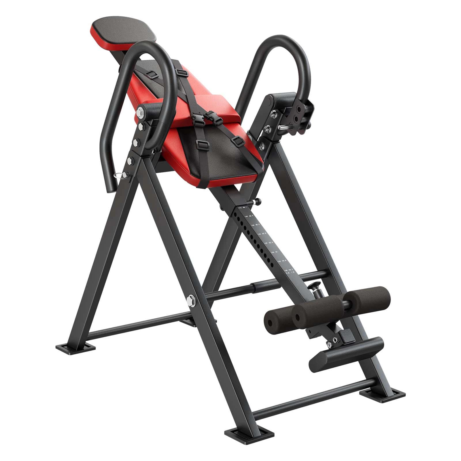 SucceBuy Inversion Table 300 lbs Back Inverter Stretcher with Dual-Roller Locking Decompression Tables for Shoulders Neck Back