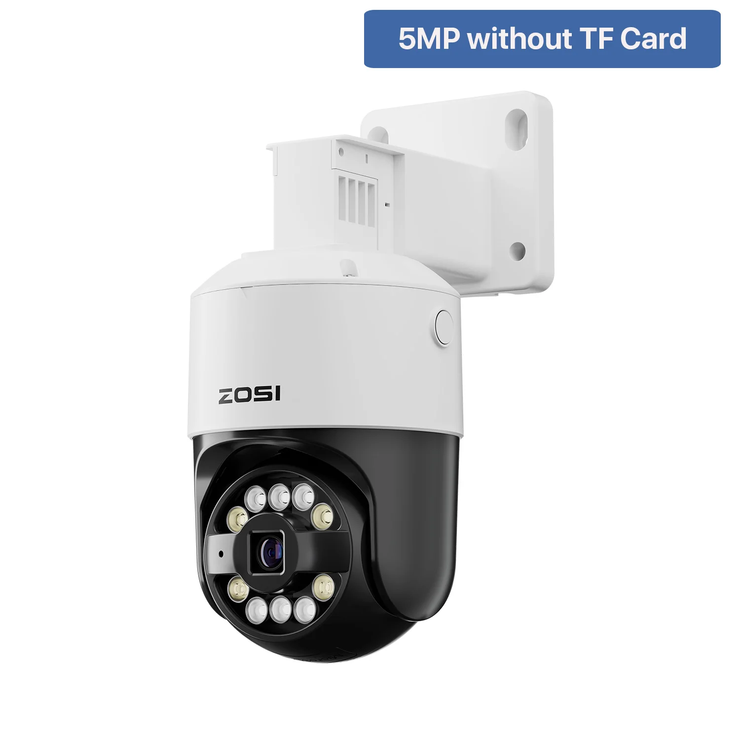 C296 4K 8MP/5MP PoE IP Security Camera Outdoor AI Detection 360°Auto Track Pan/Tilt Surveillance Camera Work with ZOSI PoE NVR
