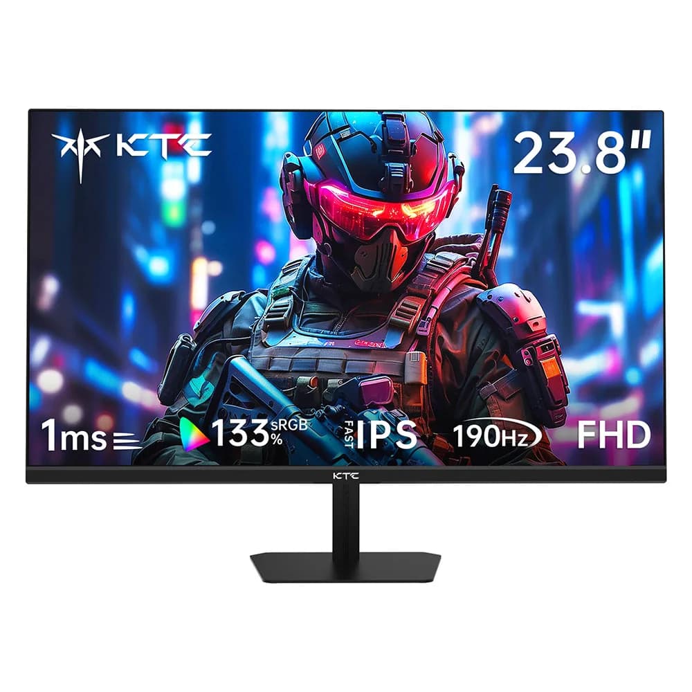 HOT! KTC H24F8 Gaming Monitor, 23.8'' 1920*1080 16:9 Fast IPS Screen 190Hz 1ms Response Time 1000:1 Contrast Ratio, HDR10 VESA Mount