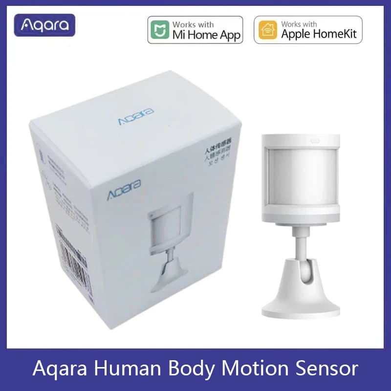 New Aqara Motion Sensor Smart Human Body Sensor Body Movement Wireless ZigBee Gateway Smart Home for Alexa Mijia Apple Homekit