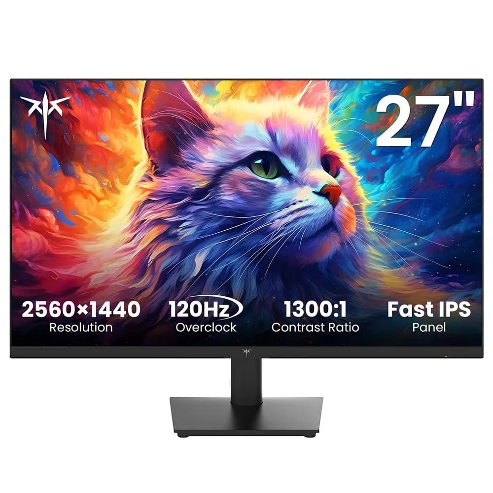 HOT! KTC H27T27 Office Monitor 27" 2560×1440 100Hz Overdrive to 120Hz 2K QHD Resolution IPS Panel HDR10 Low Blue Light Flicker-Free