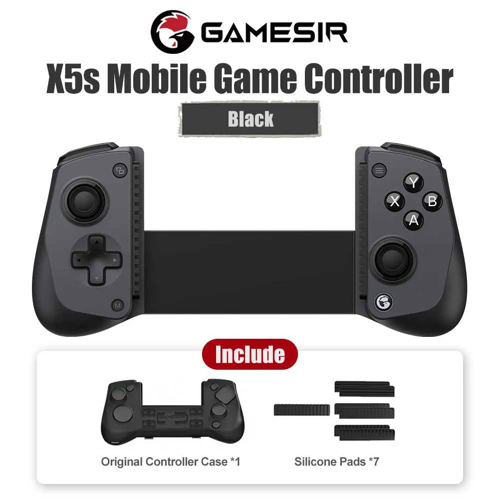 GameSir X5s Wireless Mobile Gaming Controller for Android iOS PC Gamepads Nintendo Switch 2/1 Controle 6-Axis Gyro HD Rumble