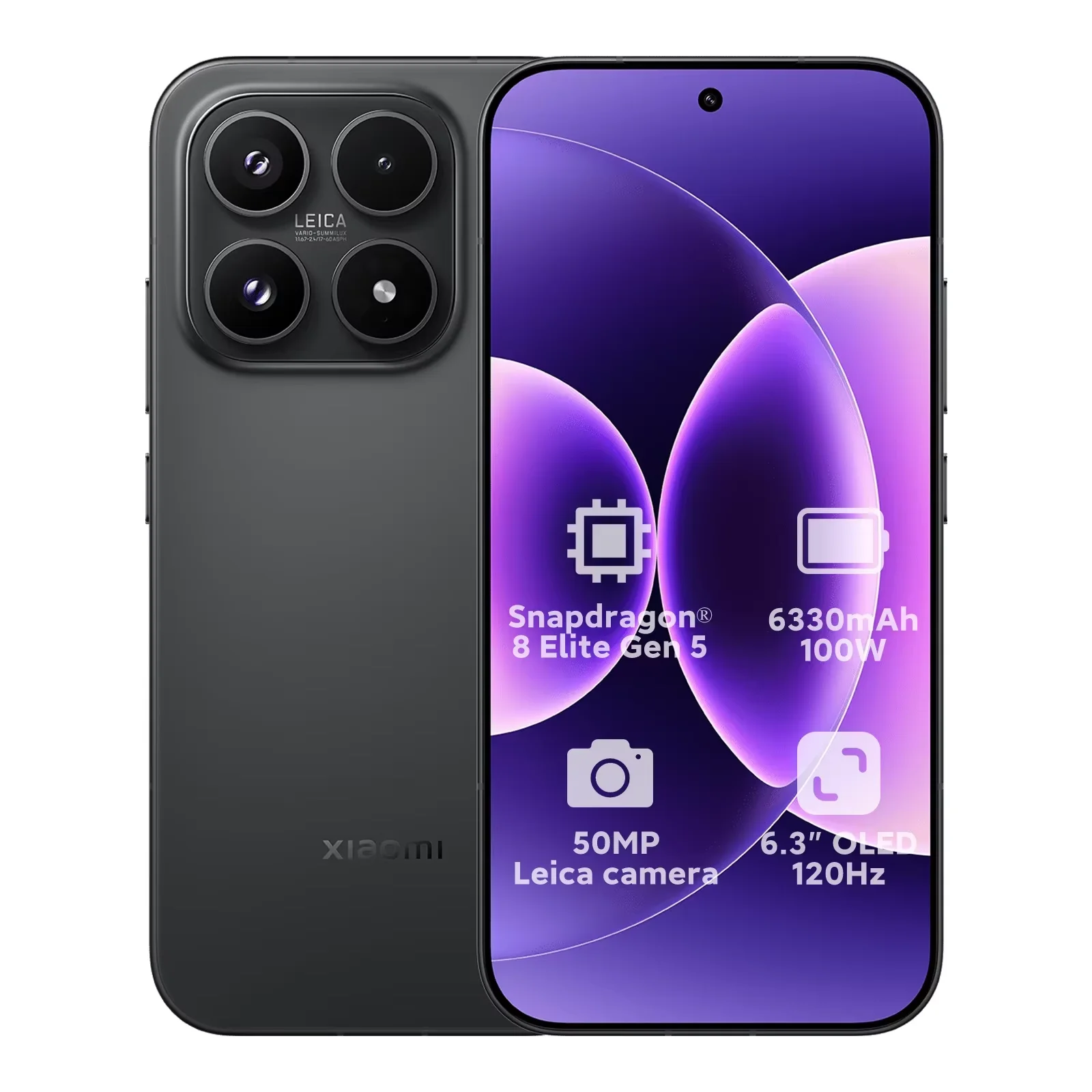 Global Version Xiaomi 17 Snapdragon 8 Elite Gen 5 Smartphone 6.3" OLED Display 50MP Leica Camera 6330mAh 100W Battery Cellphone