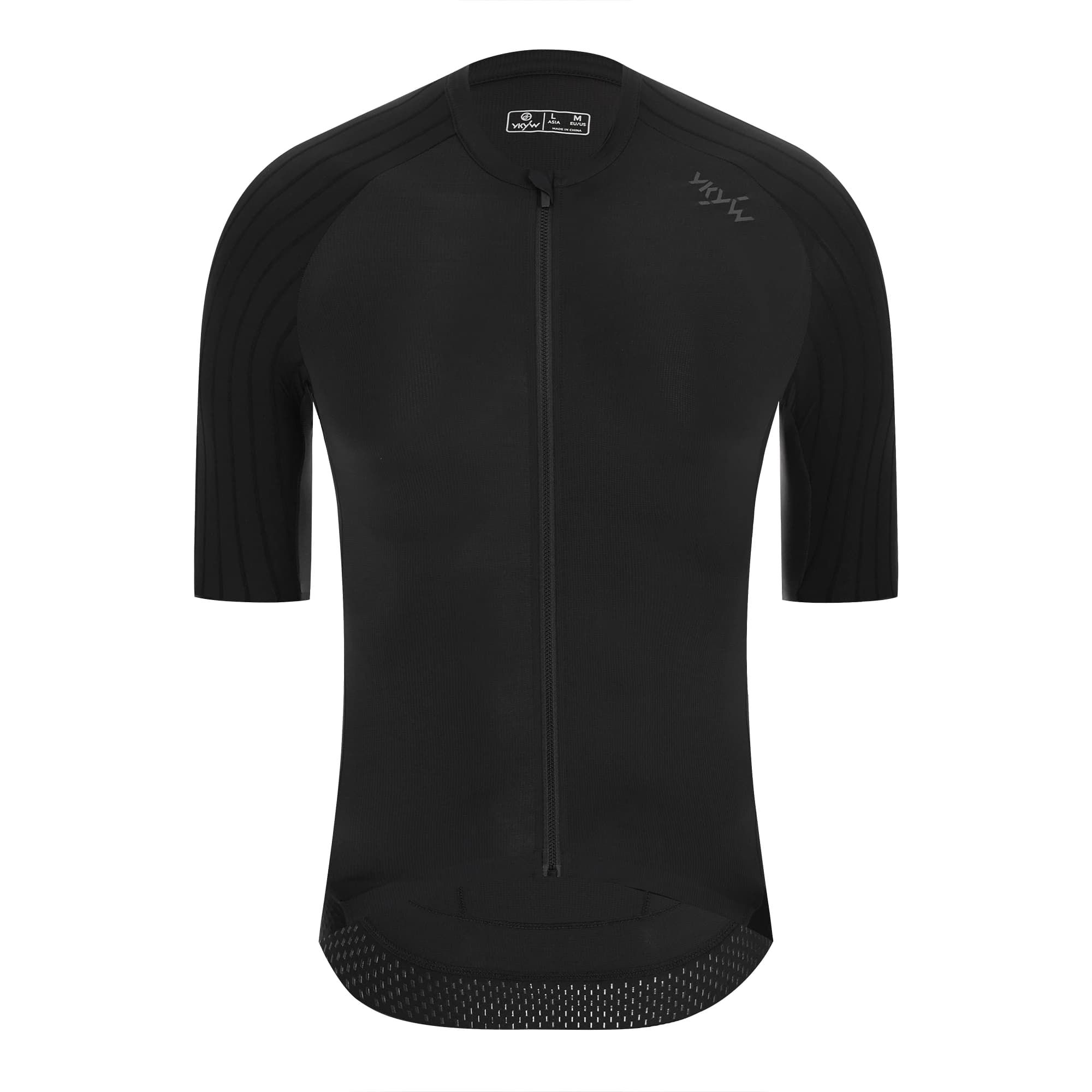 YKYW 2025 Summer Men Cycling Jersey Road Bike Shirt Bicycle Jersey YKK Zipper Breathable Aerodynamic Raglan Sleeve  Quick-drying
