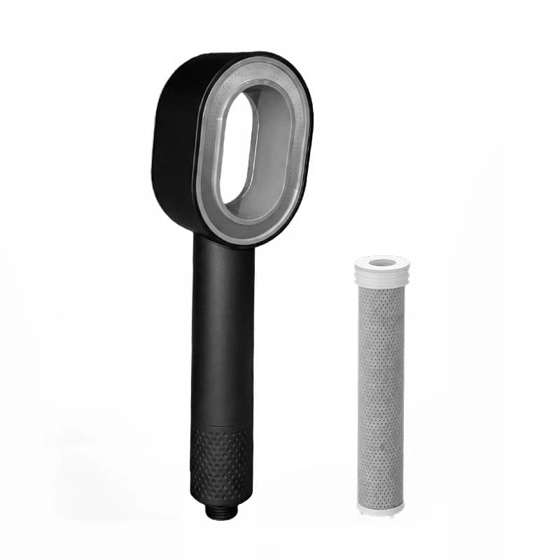 Filter Shower Head High Pressure Beauty Travel Household Showerhead with Filter Carbon High Quality Water Saving Filtration Impurities Purification Filtered Water Bathroom Accessories