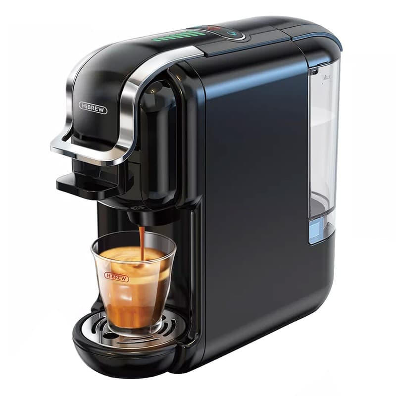 HiBREW H2B 5 in 1 Multi-Capsule Cold & Hot Coffee Maker, Gray