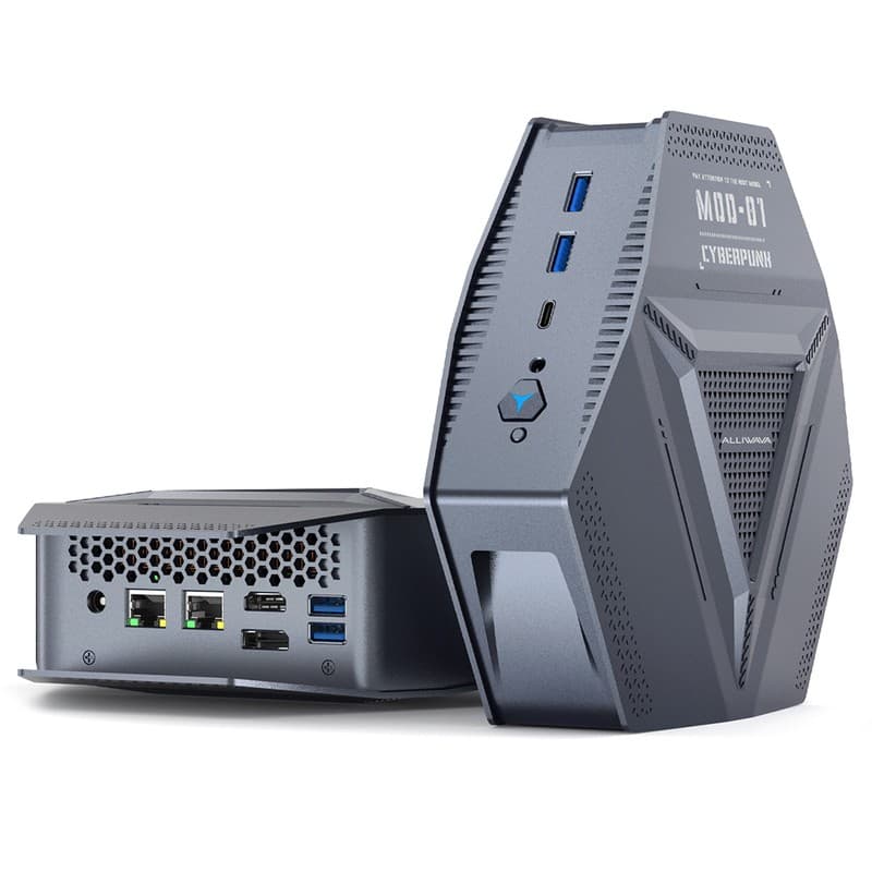 (Compatible with OpenClaw) ALLIWAVA GH9 Mini PC, Intel Core i9-12900HK 14 Cores Max 5.0GHz, 16GB RAM 1TB SSD, DP (8K@60Hz) + HDMI (4K@60Hz) + Type-C (4K@120Hz), WiFi 6 Bluetooth 5.0, 4*USB3.2, 2*2.5G RJ45, 1*Audio Jack