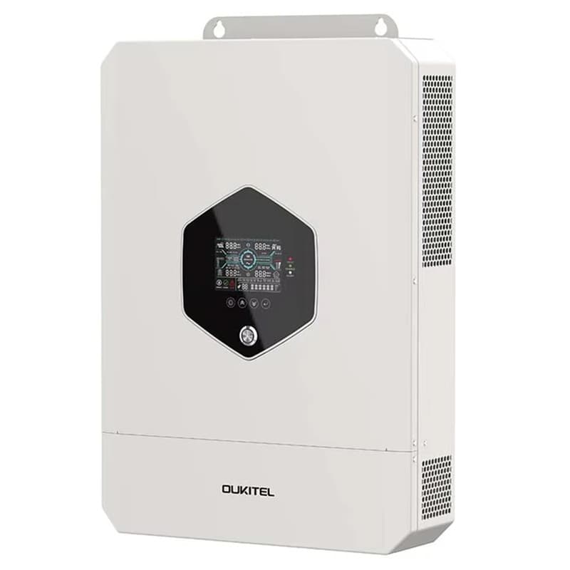 OUKITEL HFE12KLO2A 12kW Hybrid Inverter, 51.2V LiFePO4 Battery System, 7.68kW Max Charging Power, 10.24kW Max Discharge Power, CAN/RS485/RS232 Communication