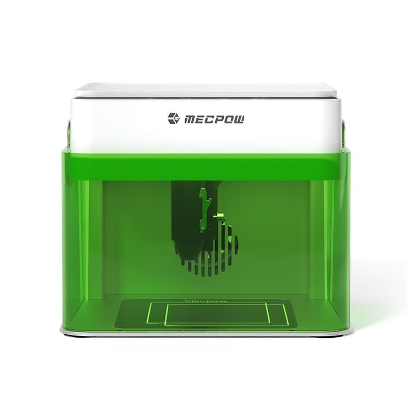 Refurbished Mecpow M1 FDA Class 1 3.5W Laser Engraver, 0.01mm Accuracy, 10000mm/min, 100x100mm Engraving Area, WIFI & USB & TF Card Connections