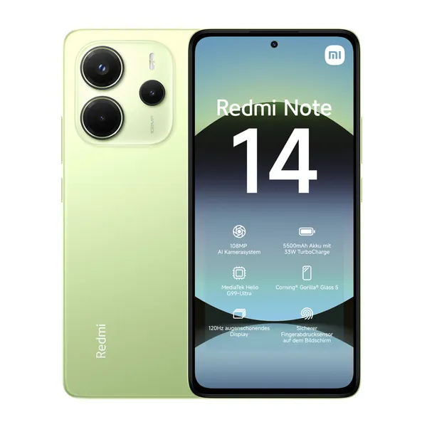 Global Version Xiaomi Redmi Note 14 (8GB+256GB)