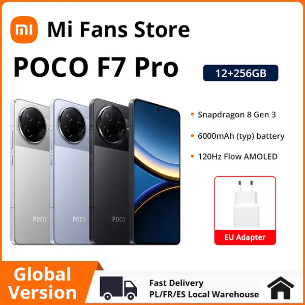 POCO F7 Pro Global Version Smartphone (12GB+256GB)