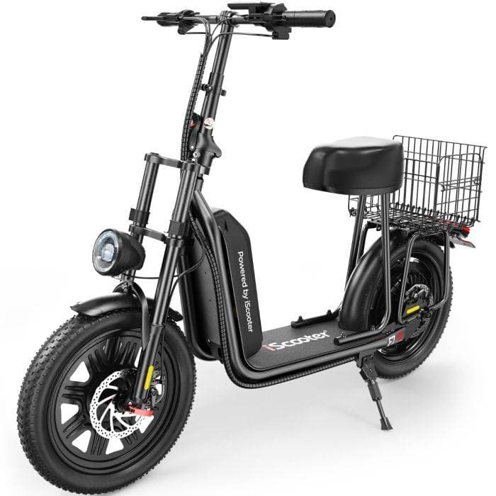 iScooter F7 Electric Scooter 1000W with Seat 28 MPH & 45 Miles Region A【Save Now: $100 Off with Exclusive Code】